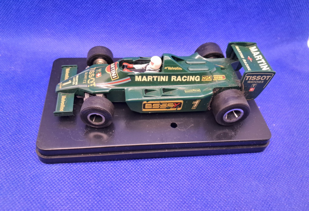 Slotcars66 Lotus 79 1/32nd scale Airfix/MRRC slot car Essex/Martini Racing #1 MRRC 